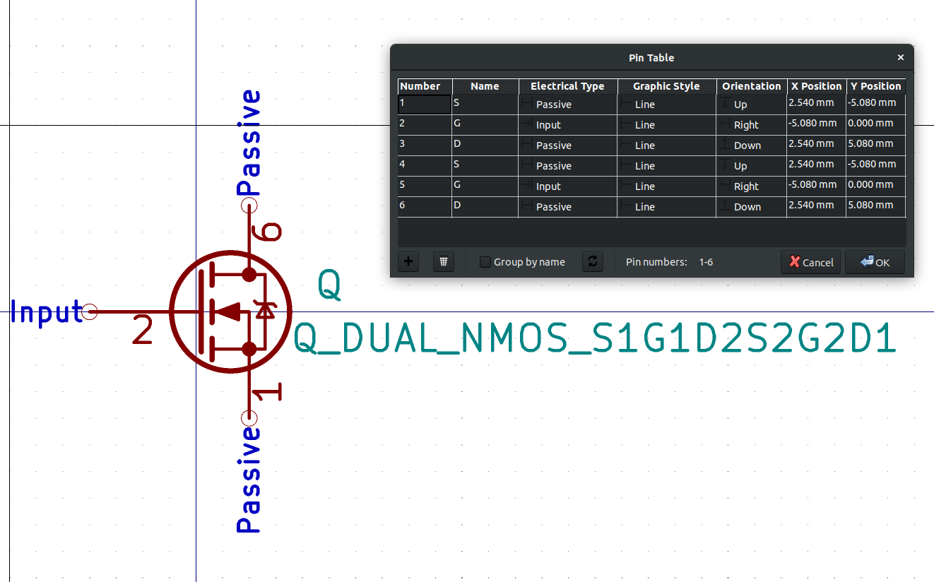 Add Q_DUAL_MOSFET SGDSGD (!1542) · Merge requests · KiCad / KiCad