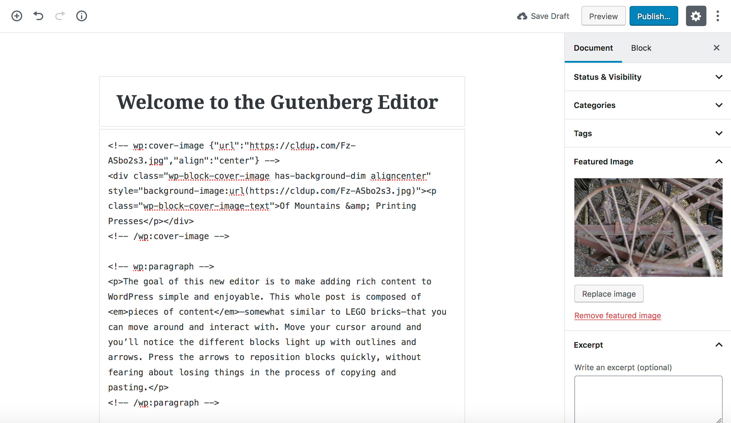 Once in Code Editor provide suggestion on how to get back to visual ...