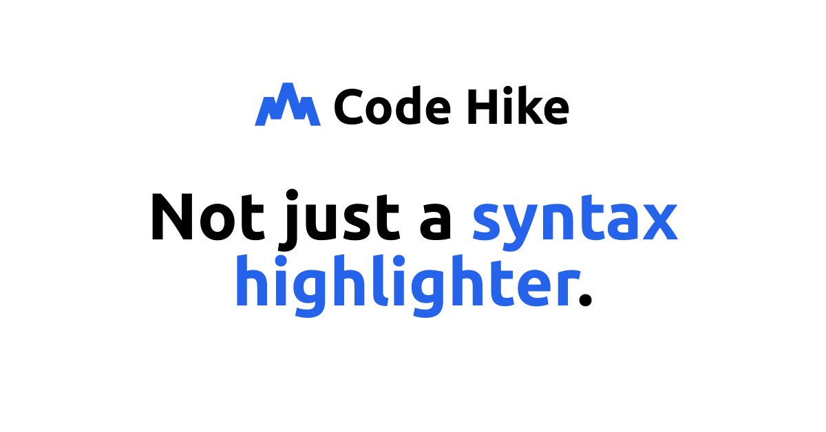 Code Hike Logo