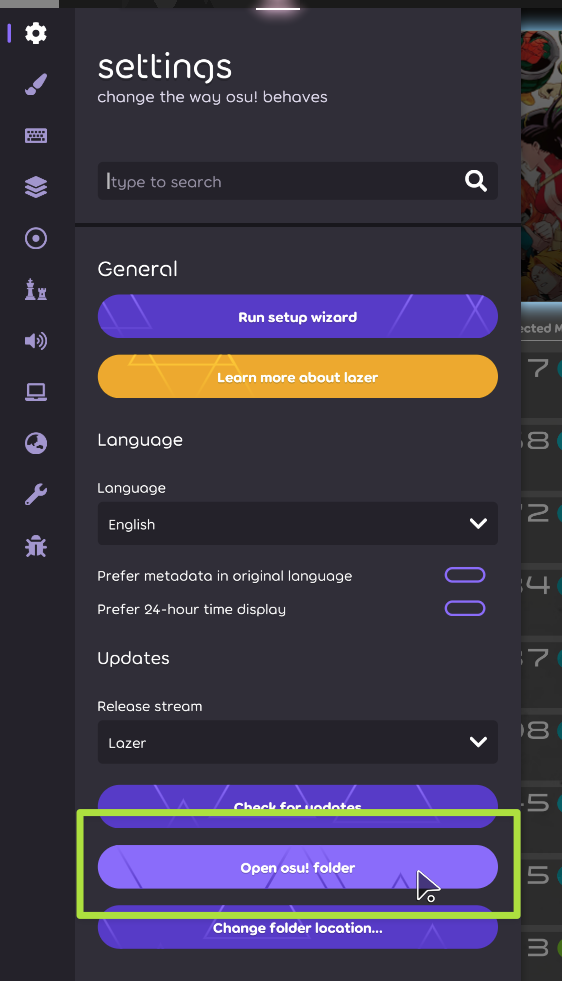 Moving all charts/skins etc from one device to another within a single