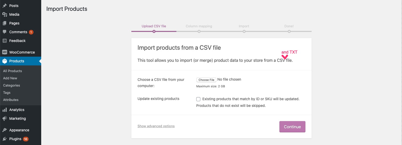 [GlobalStep - 4.1 beta 1]Incorrect file format TXT is displayed in ...