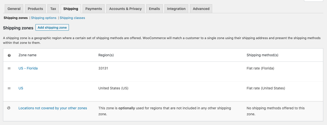 Geolocation fails to assign correct zipcode based on shipping costs
