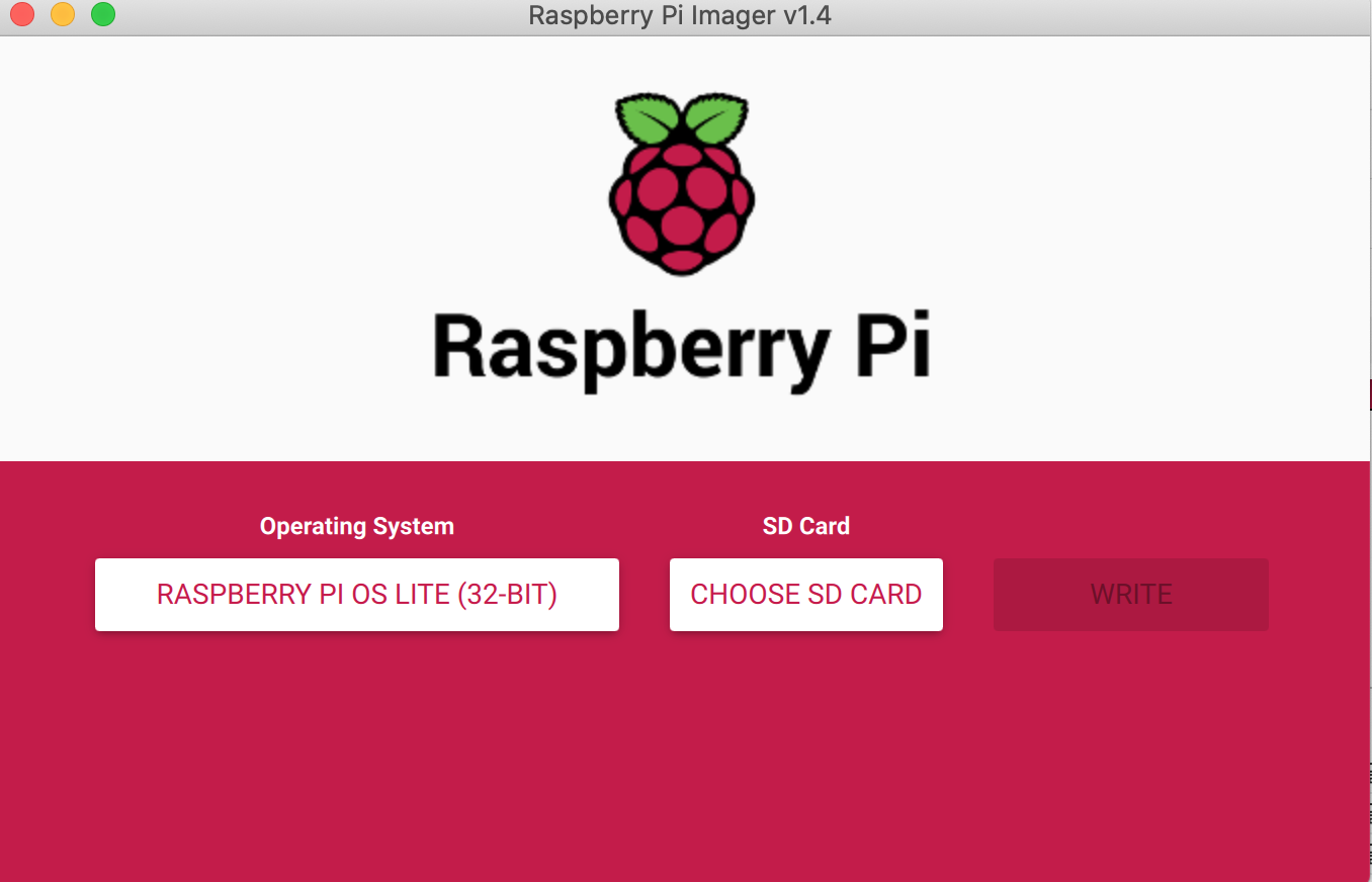 raspberrypi imager