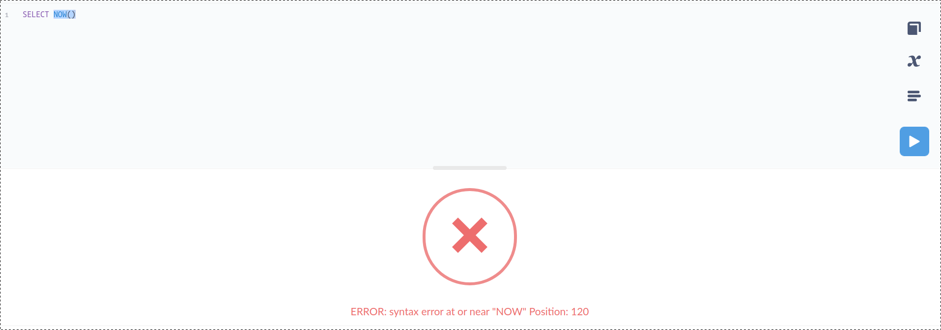 SQL Questions throw syntax error when highlighted · Issue 15315 · metabase/metabase · GitHub