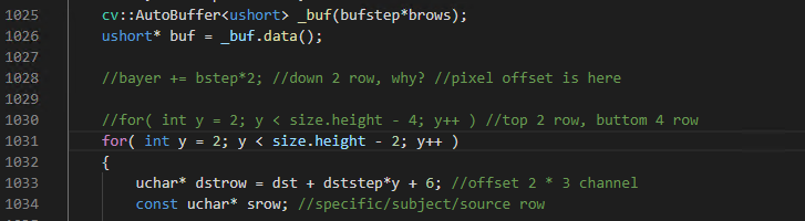 Bayer VNG Pixel Offset · Issue #5089 · opencv/opencv · GitHub