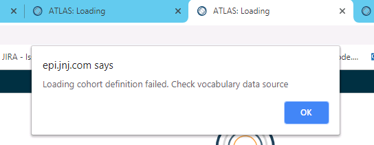 Error Message after re-fresh of cohort definition screen · Issue #1528 ...