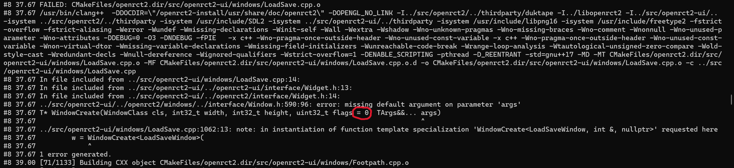 Error when building a Docker image of the game · Issue #19850 ...