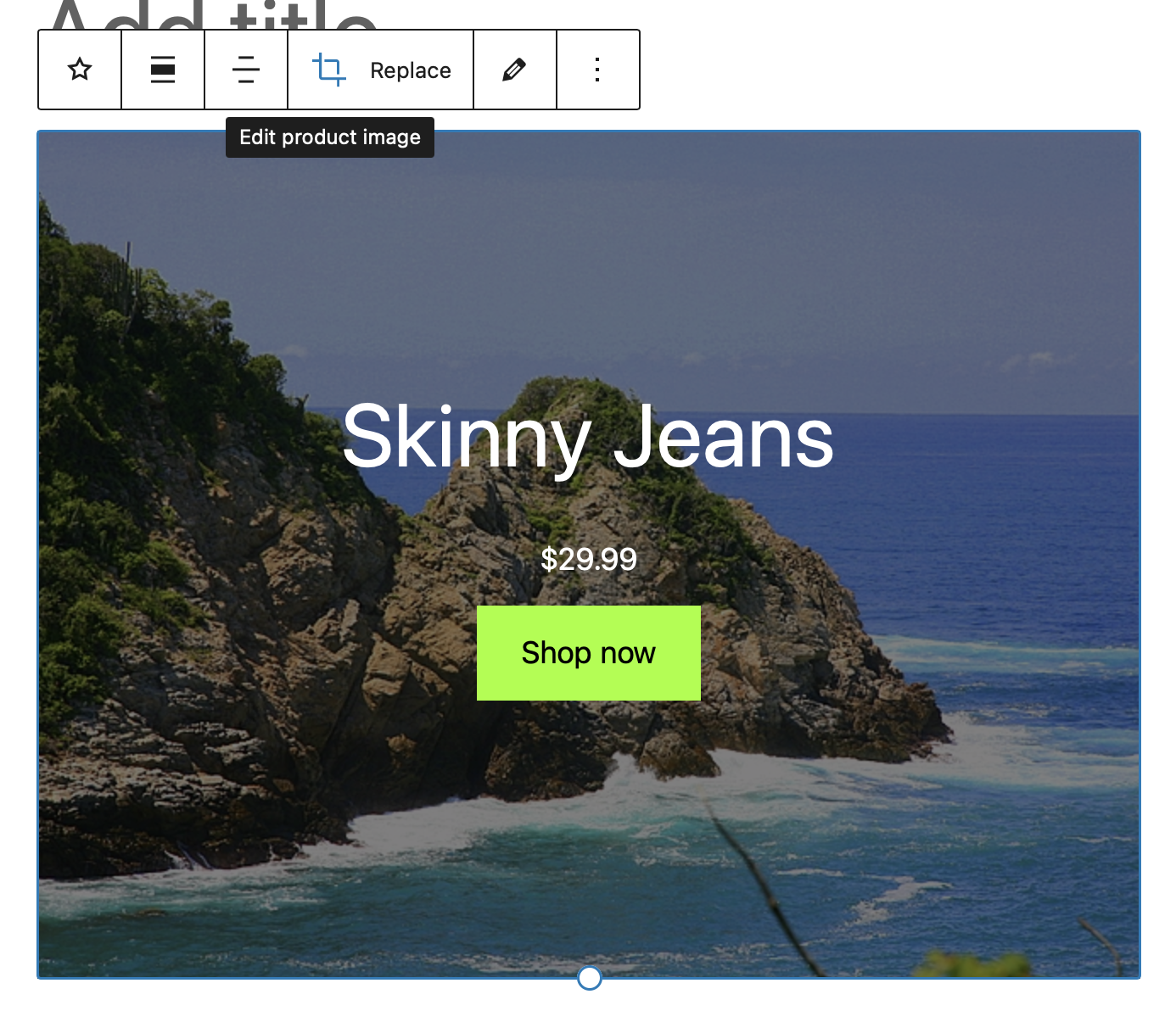 Featured Product Block: Edit product image breaks the block · Issue ...