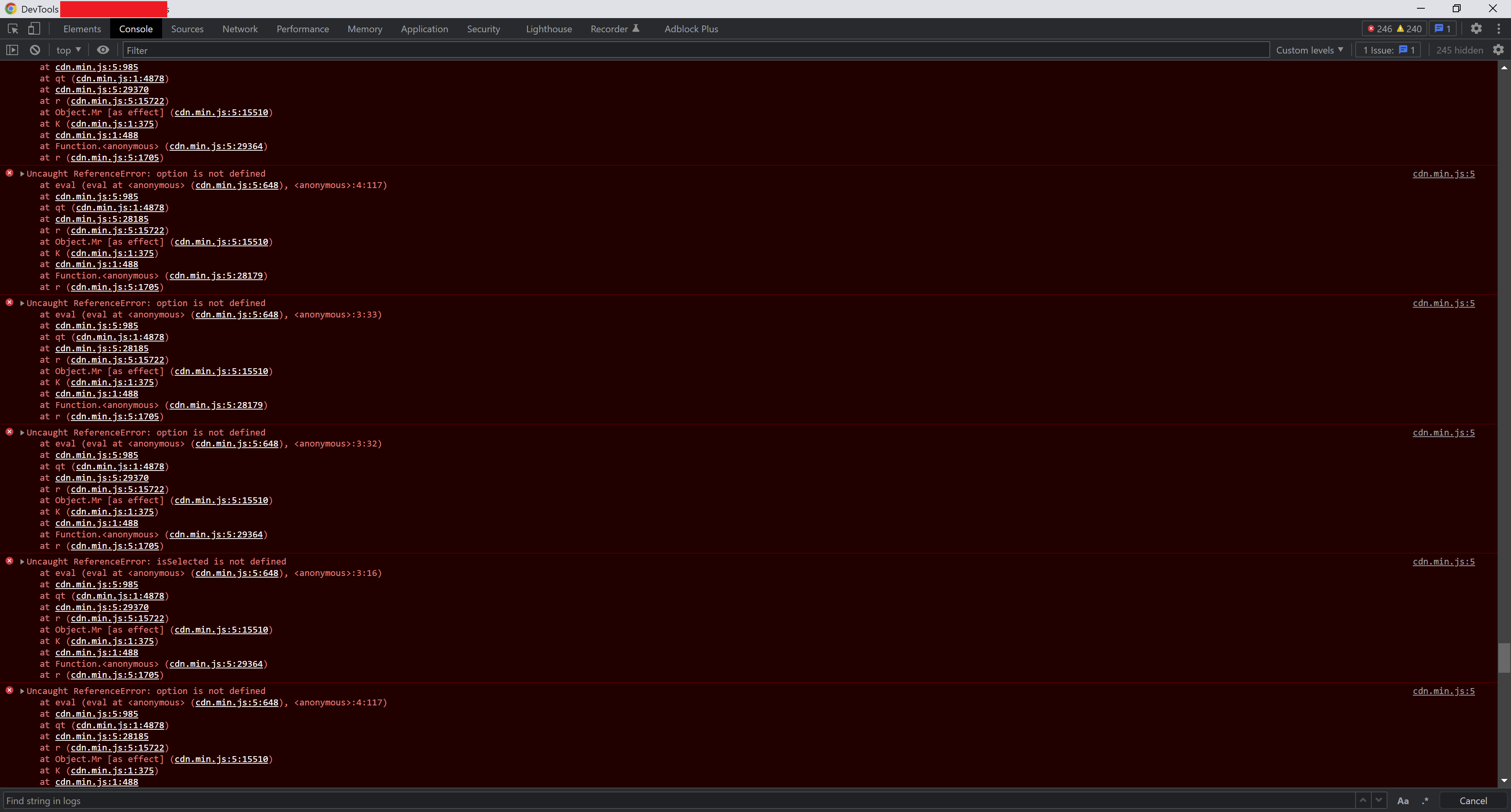 Multiple AlpineJS Errors with click on Select · Issue #332 · wireui ...