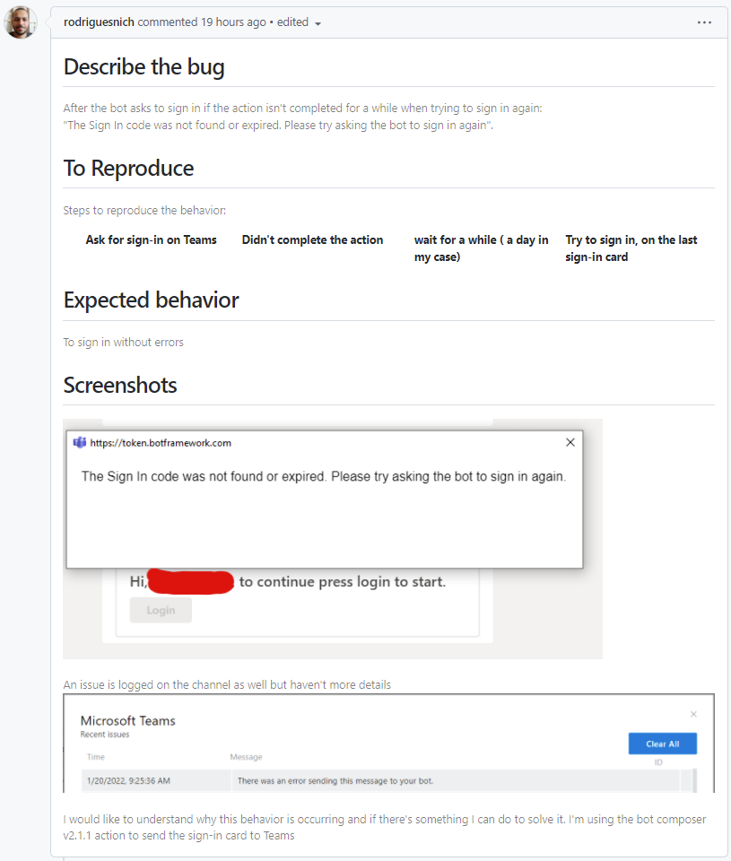 "Sign In code was not found or expired" · Issue #8926 · microsoft ...