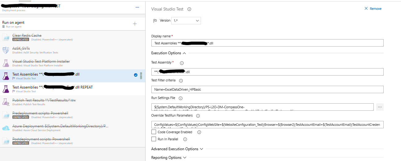 Visual Studio Test task failing on hosted agent · Issue #9169 ...