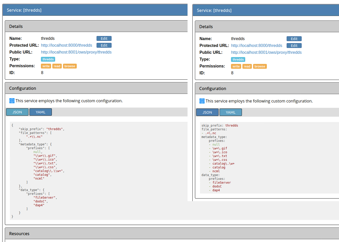 Store custom config JSON in db by fmigneault · Pull Request #372 ...