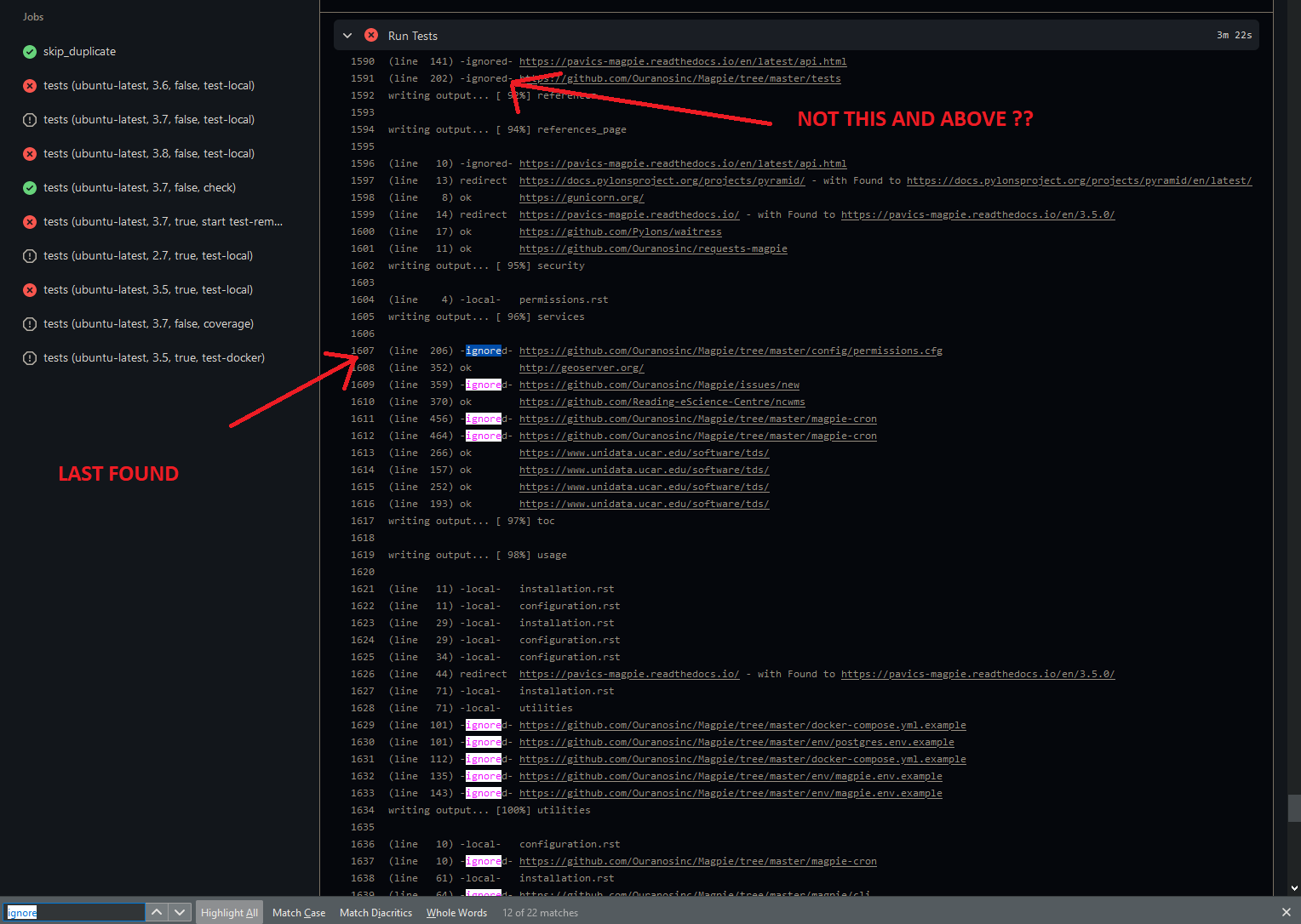 Github Actions doesn't allow basic search in logs · community ...
