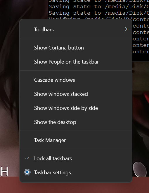 EP + Start11, no Start11 settings entry on taskbar right click · Issue ...
