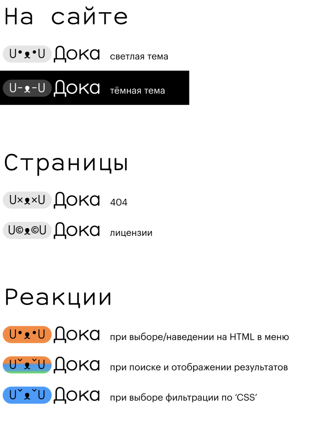 Сделать состояния собаки «Доки» · Issue #719 · doka-guide/platform · GitHub