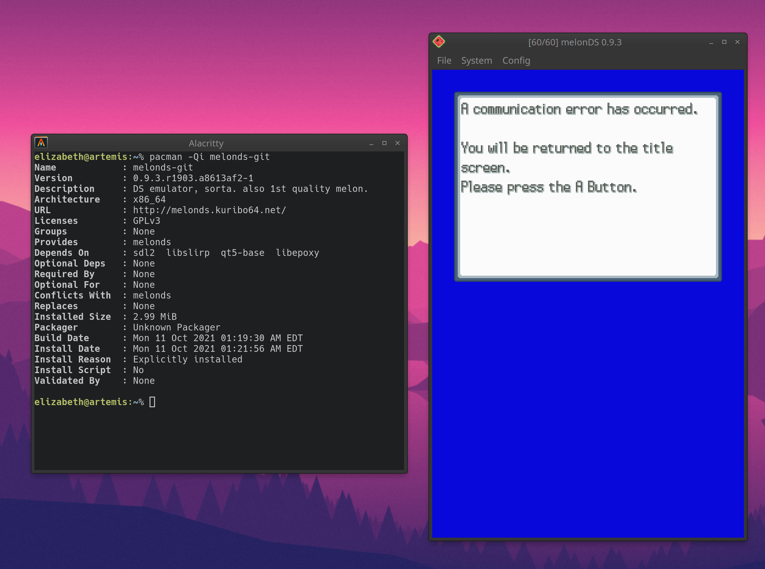 NonBootable Firmware Pokemon Communications Error (Save/Load