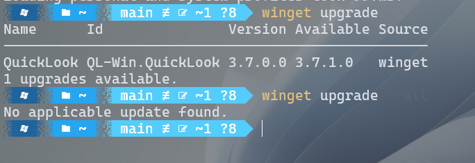 Winget Upgrade all Failed To Upgrade Some Apps Issue 1730 