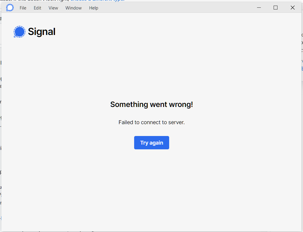 Signal desktop unable to link to my device issue 6351 signalapp