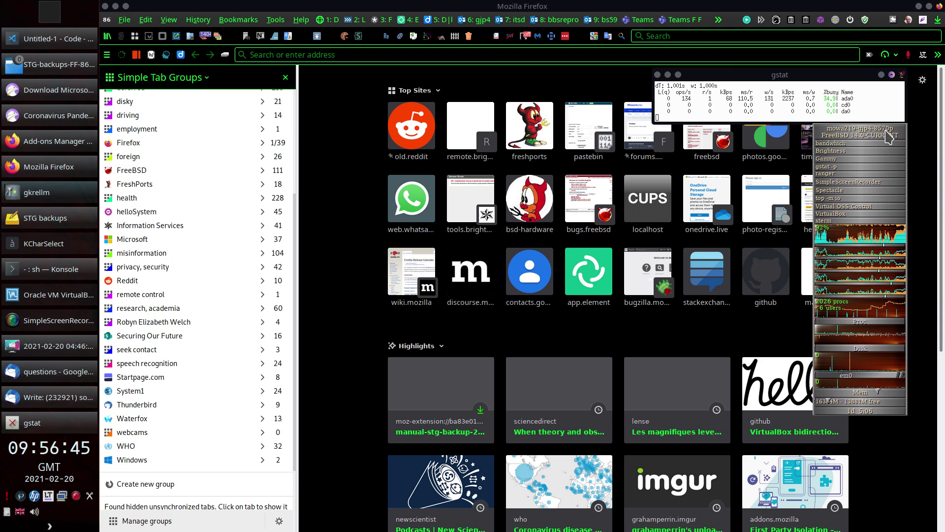 (1694699) Firefox 86.⋯ conflict with any of six other extensions loss
