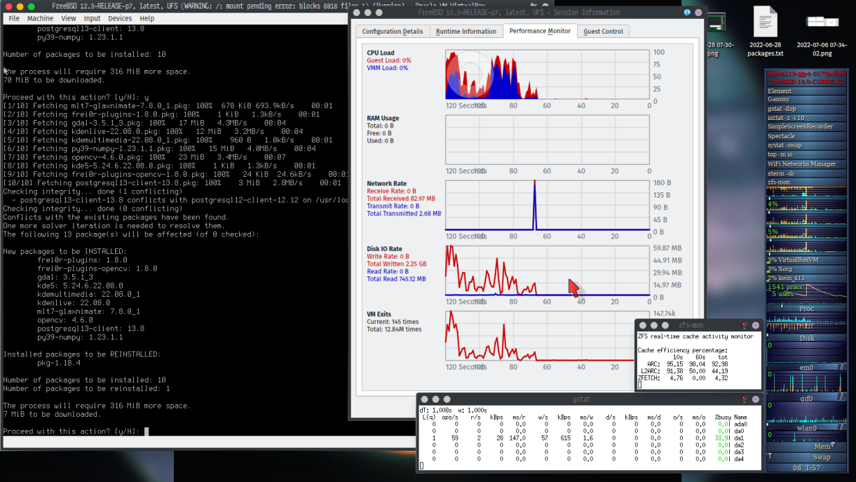 pkg: sqlite error while executing PRAGMA user_version; in file pkgdb.c ...