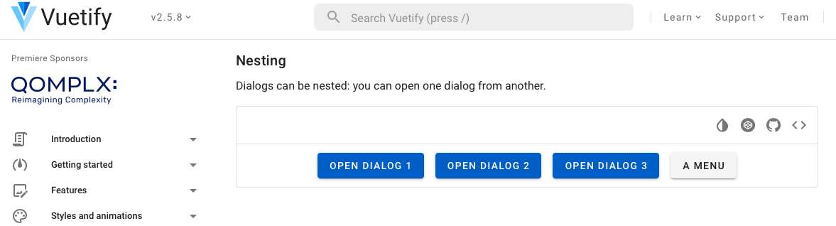 Nested Modal Modal Dialogs can be nested · Issue #735 · tailwindlabs/tailwind-plus ...
