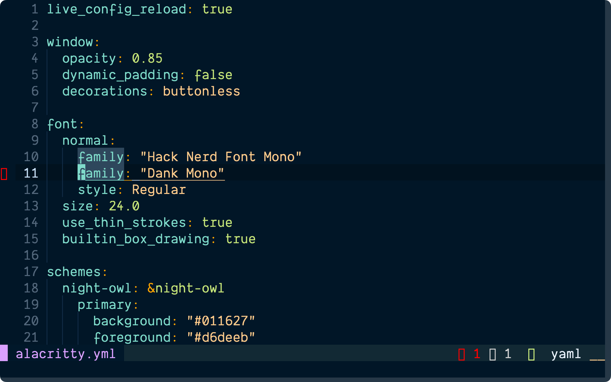 Fallback font not working anymore · Issue #6251 · alacritty/alacritty ...