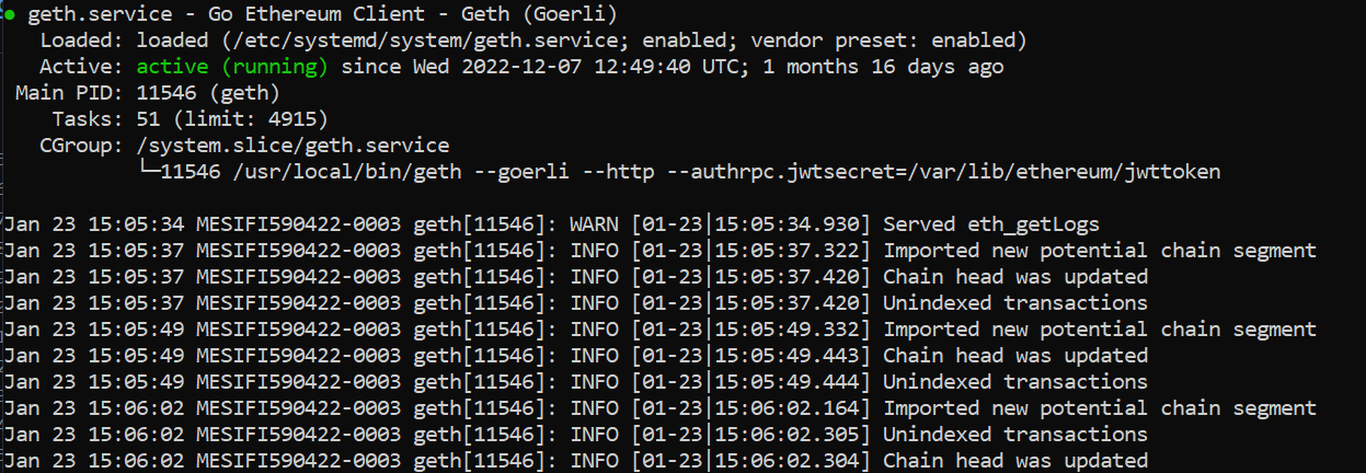 GitHub - martinmouly/geth-node-playground: Run Geth node on Goerli testnet