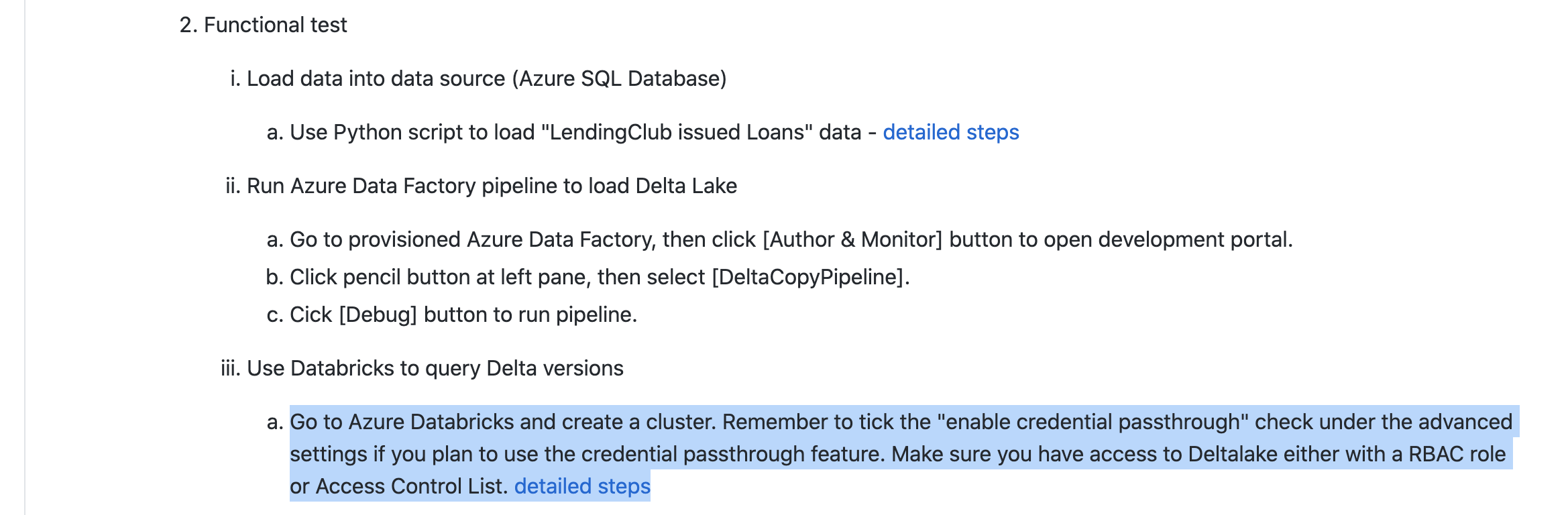 Add acl pass through steps by akirakakar · Pull Request 302 · AzureSamples/moderndata