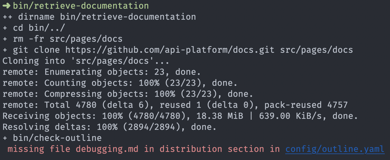 Error while installing the project · Issue #89 · api-platform/website ...