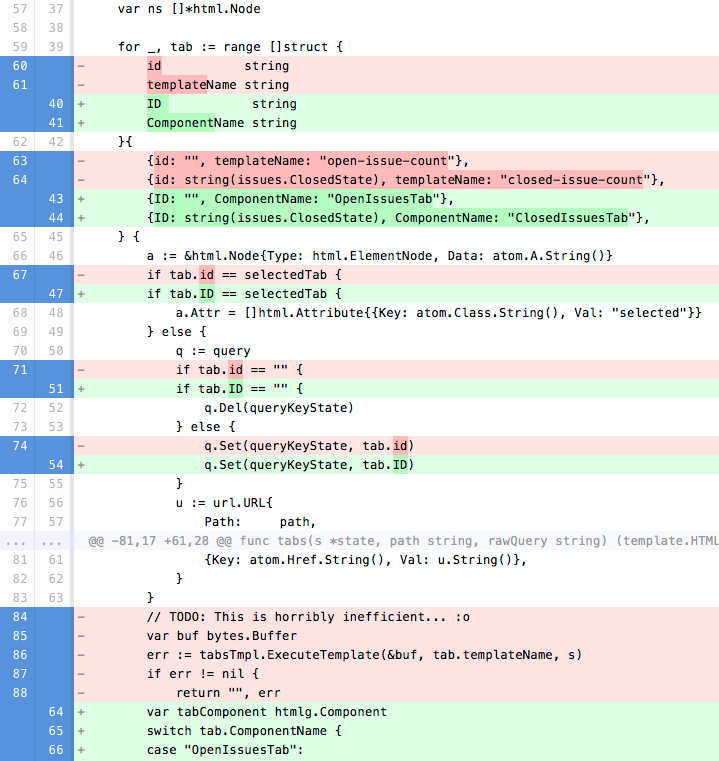 add highlighting to single-line diff lines · Issue #173 · desktop ...