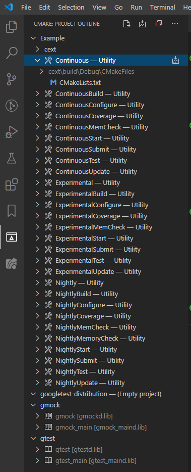 Outline view - ignore folder · Issue #1142 · microsoft/vscode-cmake ...