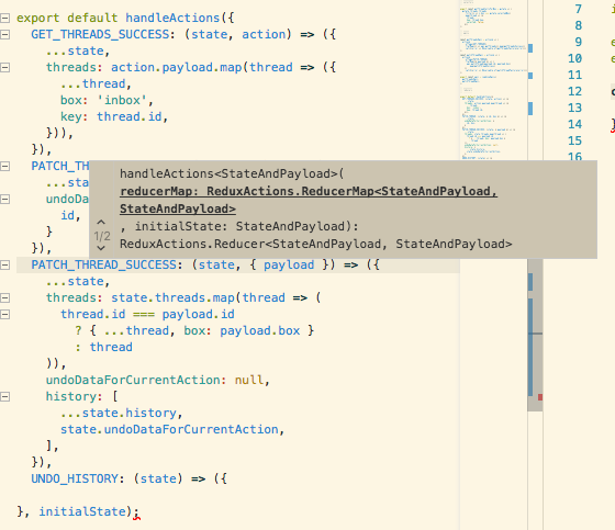 Function signature suggestion refuses to disappear · Issue #30317 ...