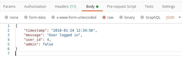 Can't send POST requests to Elasticsearch using raw JSON body · Issue ...