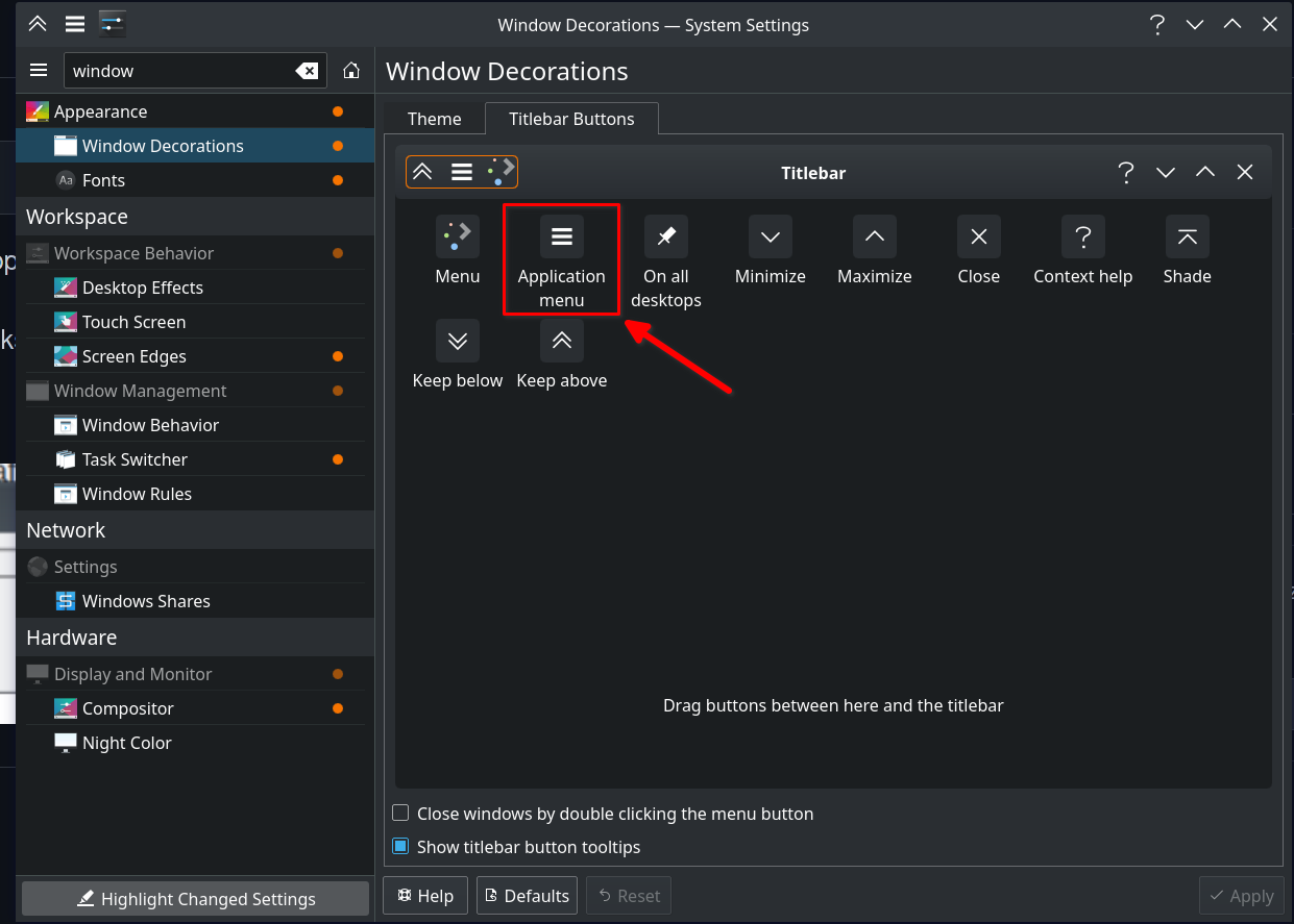 Main Menu is completely missing on Linux OpenSuSE 15.2 and Plasma 5.18. ...