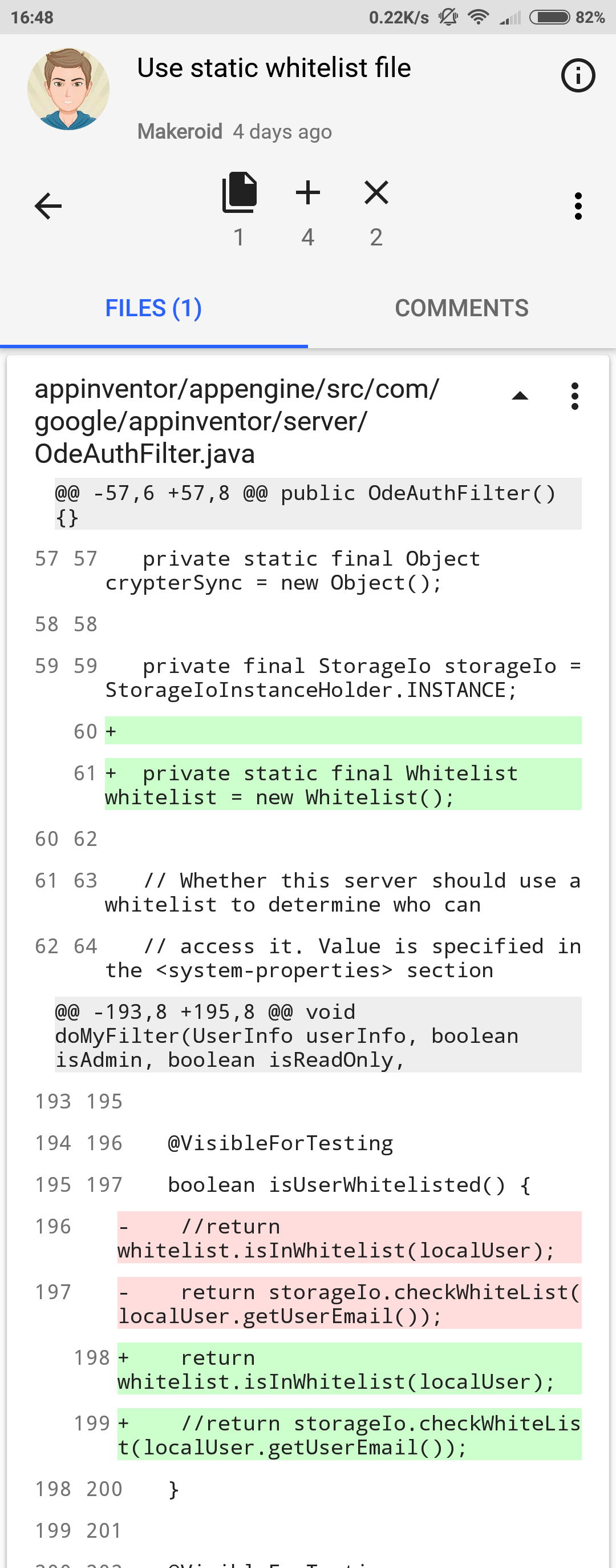 How to use the whitelist · Issue #1158 · mit-cml/appinventor-sources ...