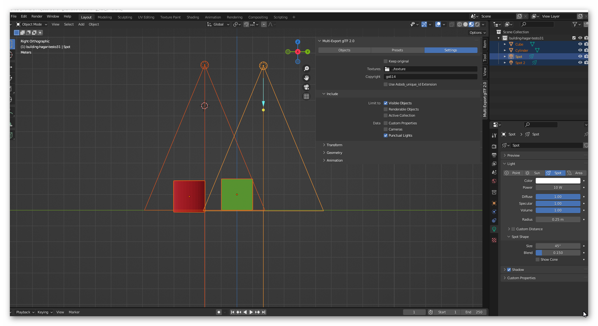 Lights exported by 1.1.6 unrecognized in Blender 3.2 · Issue 162