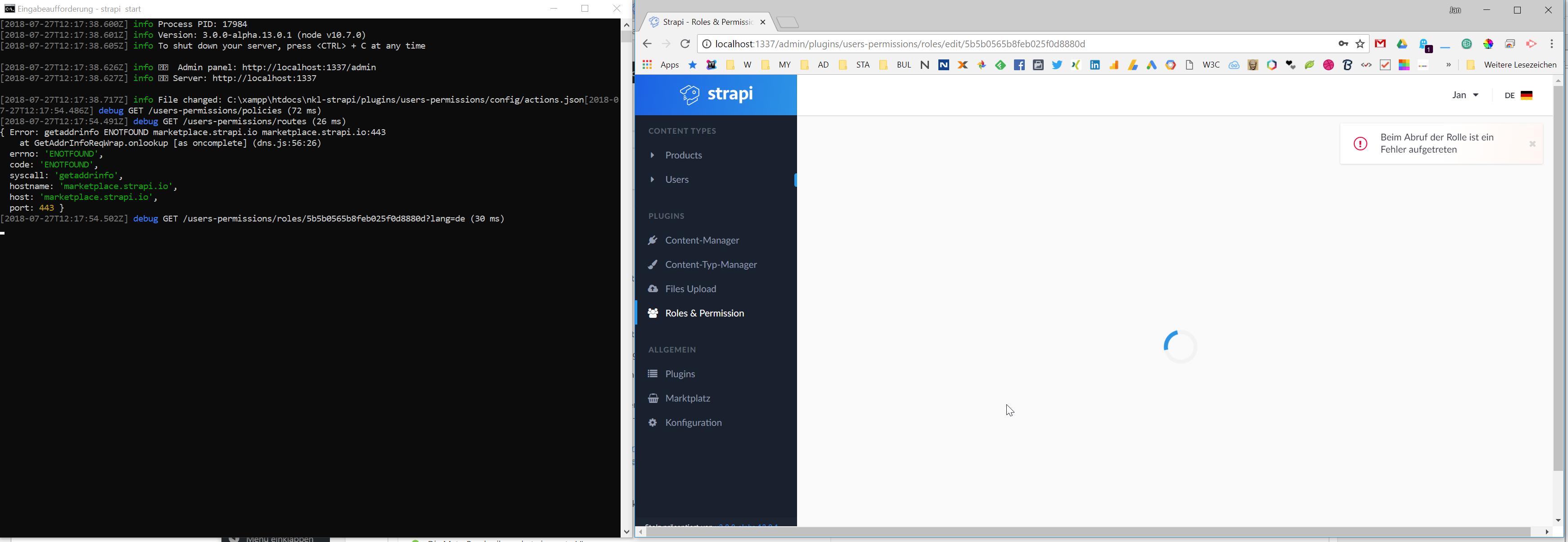 Roles & Permissions does not work behind a proxy · Issue #1655 · strapi ...