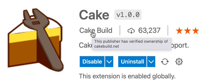 Cake build verified but badge does not get rendered · Issue #268 ...