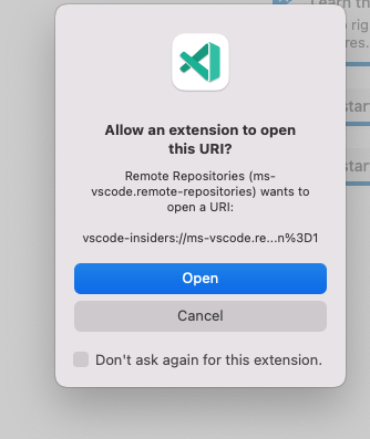 Continue on from web to desktop does not work for me · Issue #161932 ...