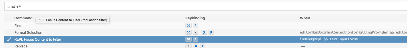 Debug console hijacks focus from Find Widget · Issue #83829 · microsoft ...