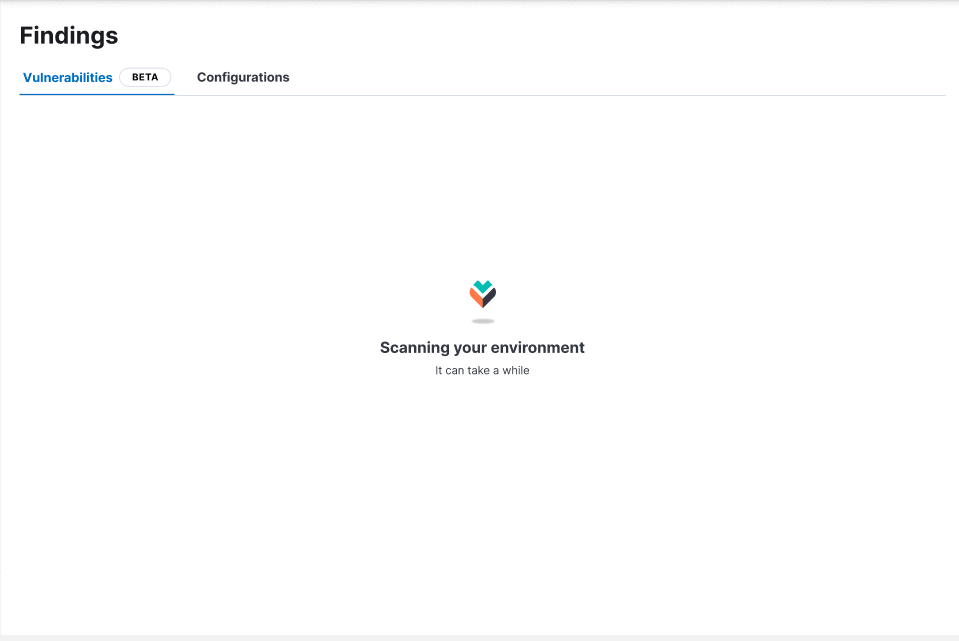 [Cloud Security] [Findings] [Vulnerabilities] Display scanning progress ...