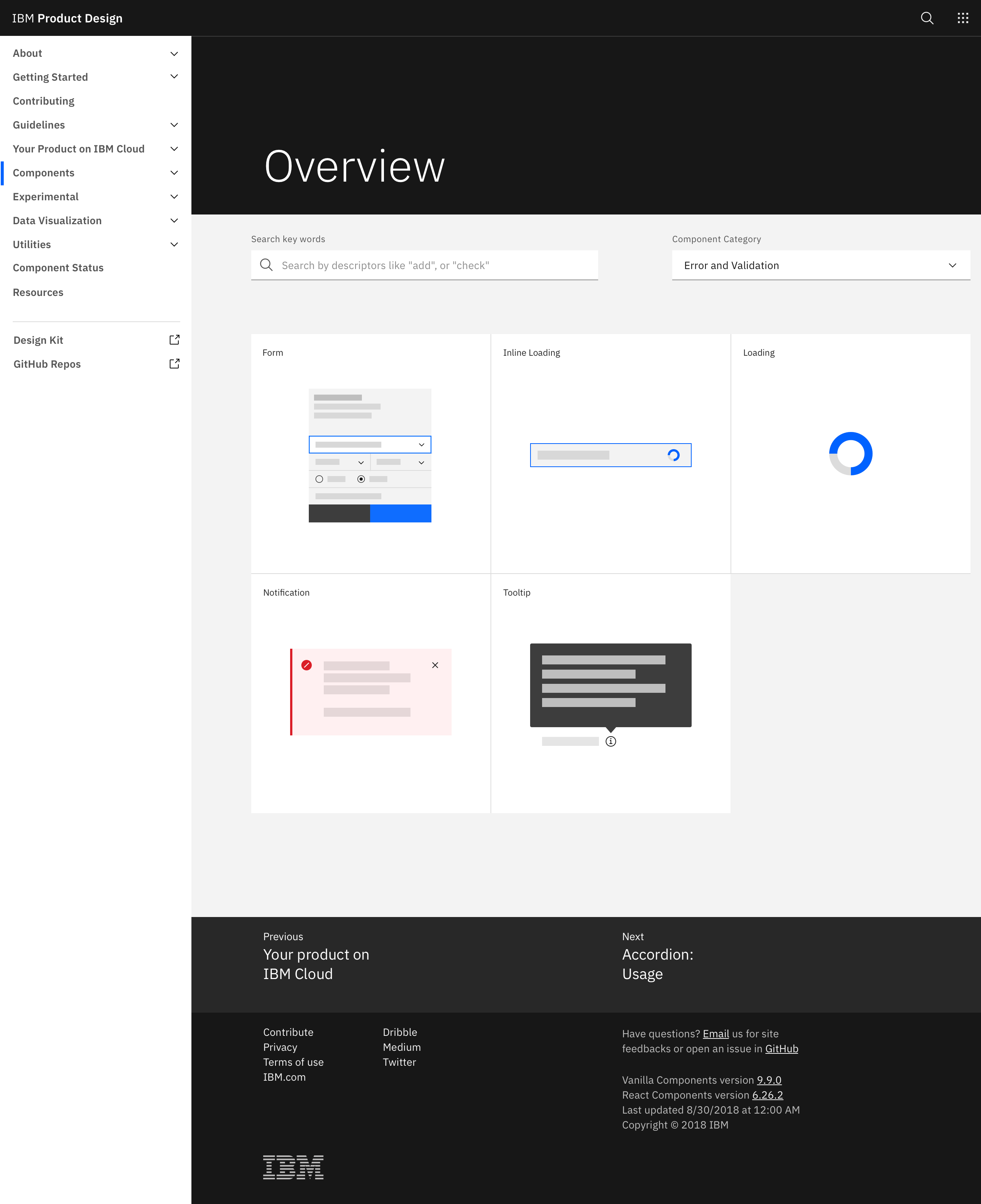 Improved component search and filter · Issue #267 · carbon-design ...