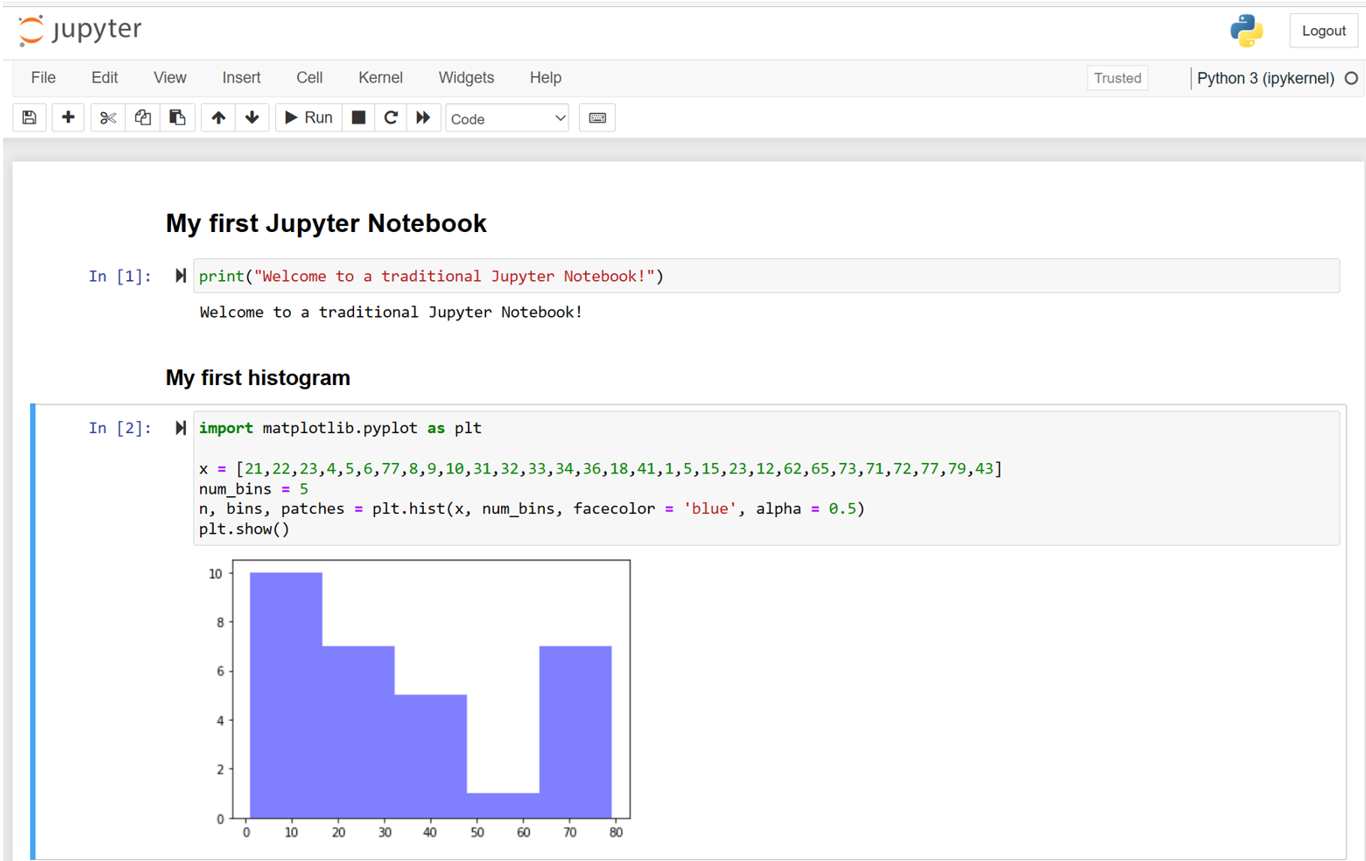 Classic Jupyter Notebook