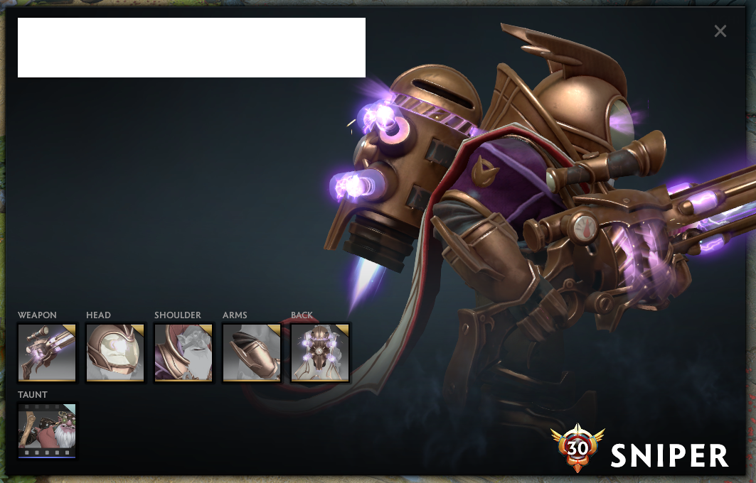 [Sniper] Full-Bore bonanza equipped when using the immortal effect with ...