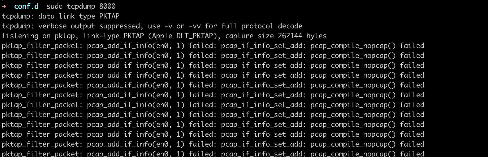 mac php7.2.33 php -e bin/hyperf.php start 报错 86691 segmentation fault ...
