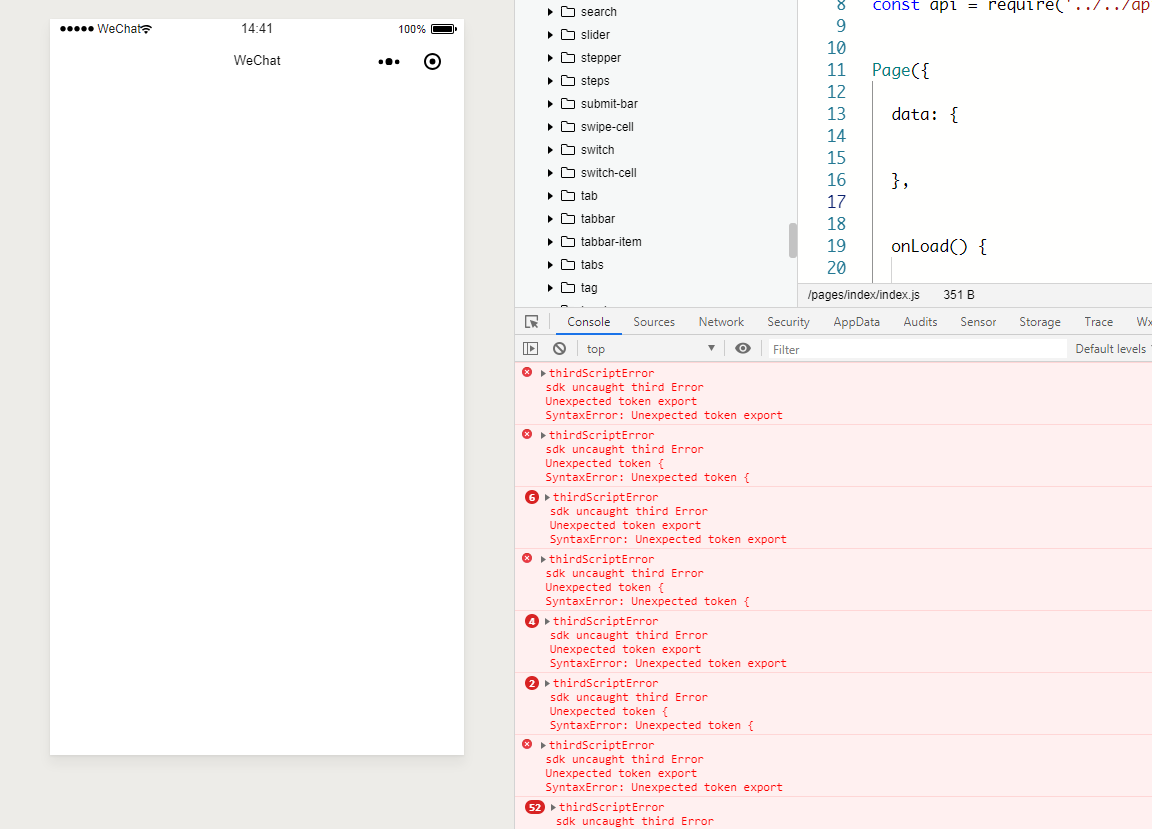 如果我引入async、await支持就会报错 · Issue #1686 · youzan/vant-weapp · GitHub