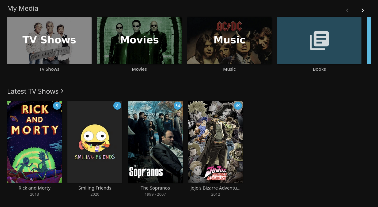 [Issue] Latest 10.8.5 breaks "Next Up" on Main Page using [jellyfin