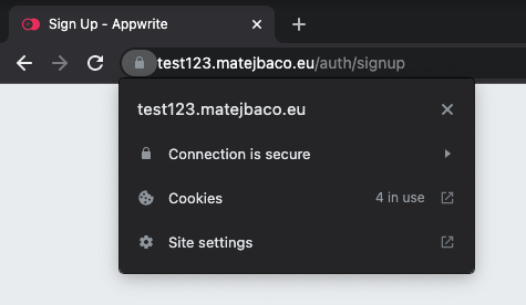 🐛 Bug Report: I setup my setup on AWS it follow 6th day to setup ssl ...