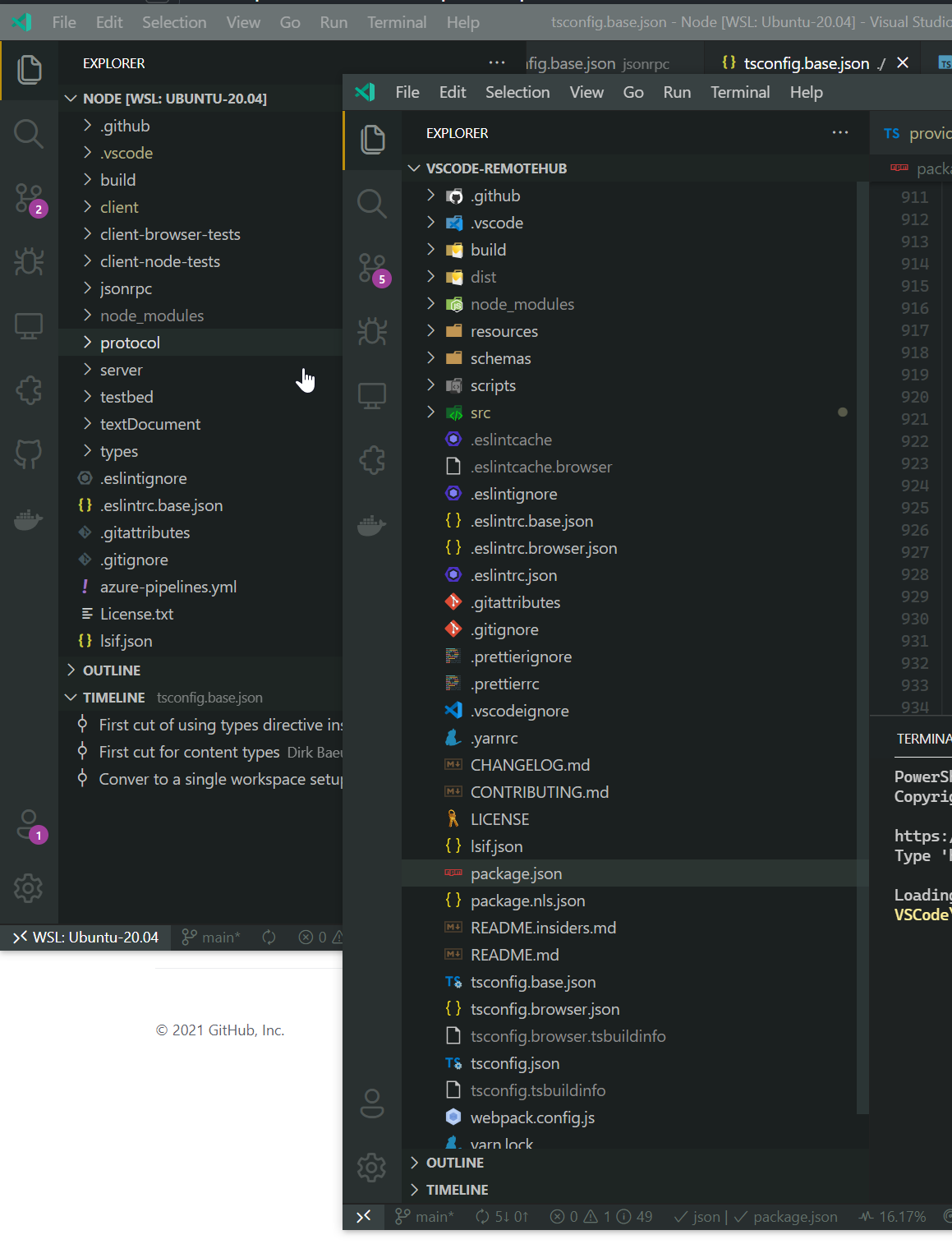 vscodeicons extension not enabled in remote windows on trusted folders