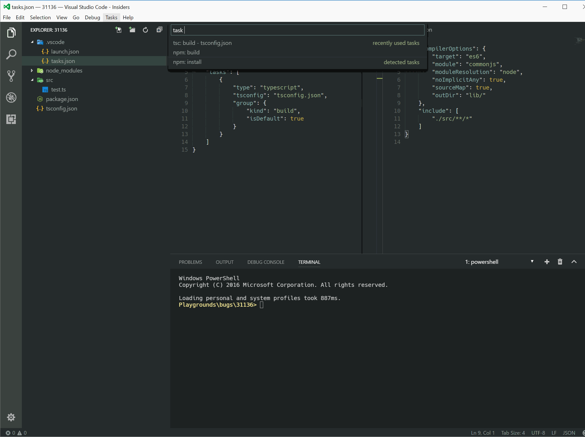 Tasks execution adds a